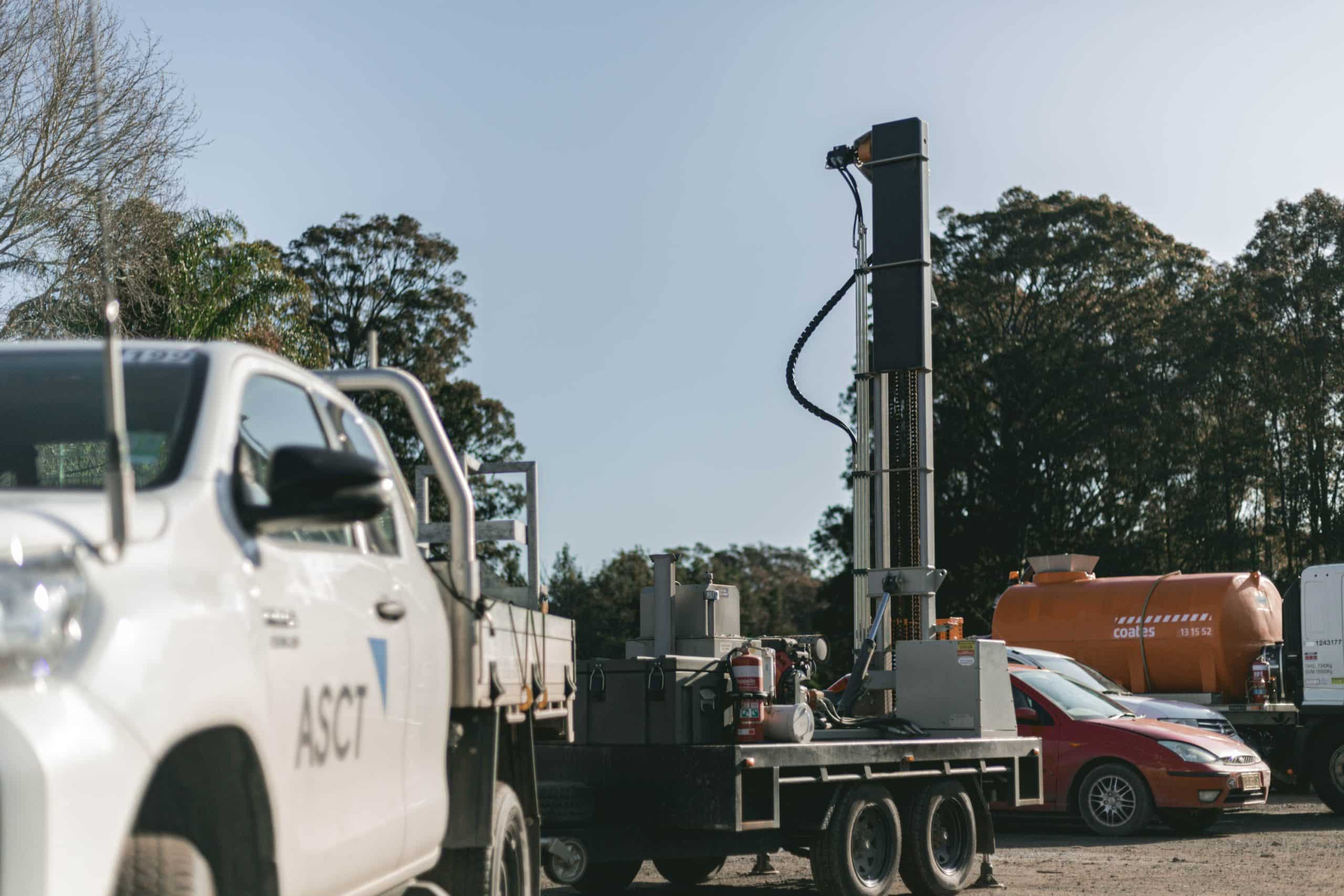Australian Soil & Concrete Testing conducting Construction Materials Testing and Soil Testing in Nowra with our Mobile Laboratories